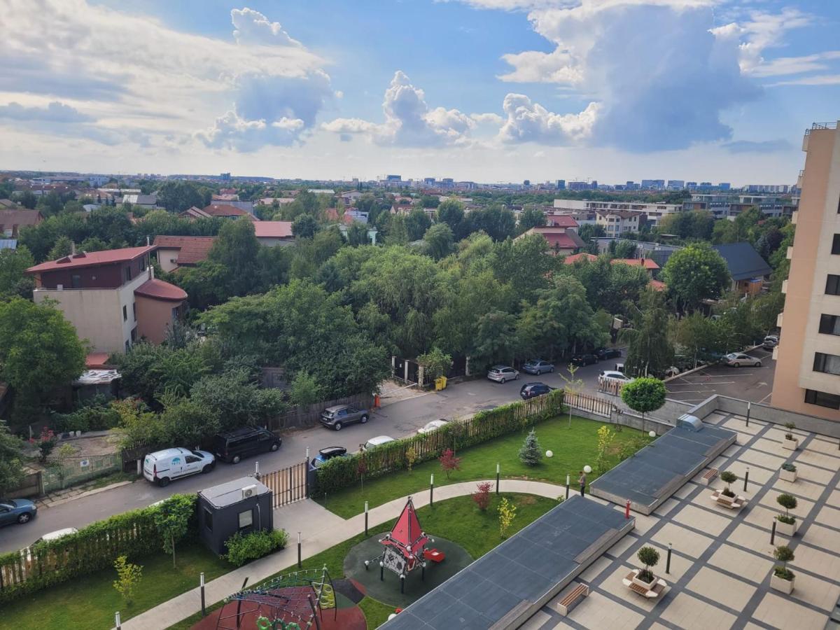 Apartment In Bucharest, Baneasa Green Area Exterior foto